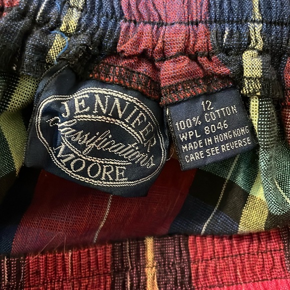 Vintage Plaid Skirt - Picture 3 of 5